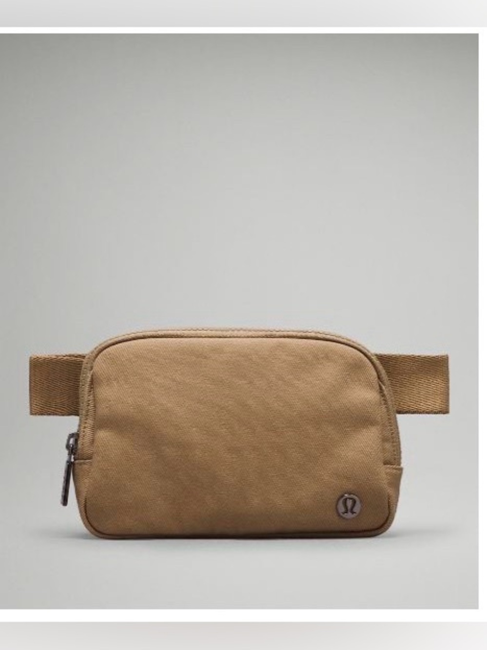 LuLuLemon Belt Bag in canvas (color artifact)